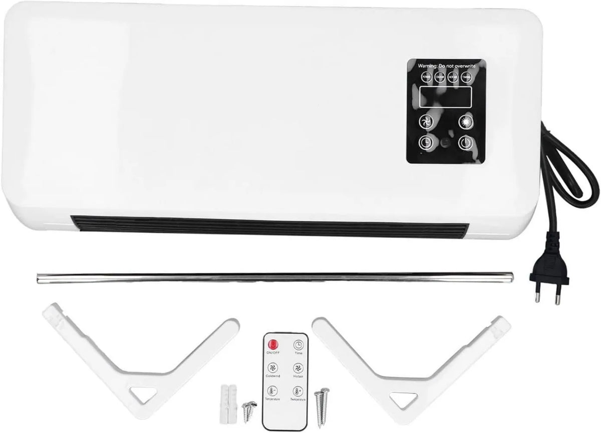Générique, Klimatyzator, 250 V, przenośny, EU Plug 250 V, szybkie ogrzewanie regulowane dla sypialni