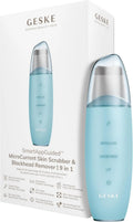 GESKE, Czyszczenie twarzy, 9 w 1, SmartAppGuidedTM MicroCurrent Skórę Scrubber & Blackhead Remover, narzędzia do pielęgnacji skóry
