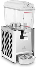 Royal Catering, Model RCSD- 12C, Cold Drink Distributor Soku owocowego Lodówka z mieszalnikiem RCSD- 12C, 12 l, 7 do 12°C, BPA za darmo RCSD-12C