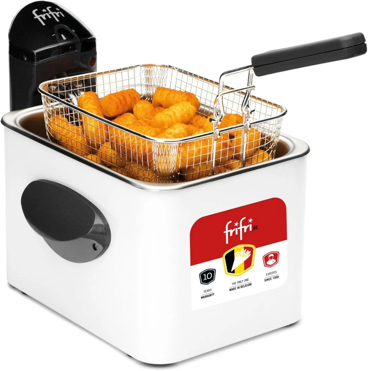 Frifri, Pokrywa, Prostokątny design, Expert Friesl 4.5 l 3200 W, Technologia Zimnej Strefy, Opatentowana Głowica Heater, 4.5 l