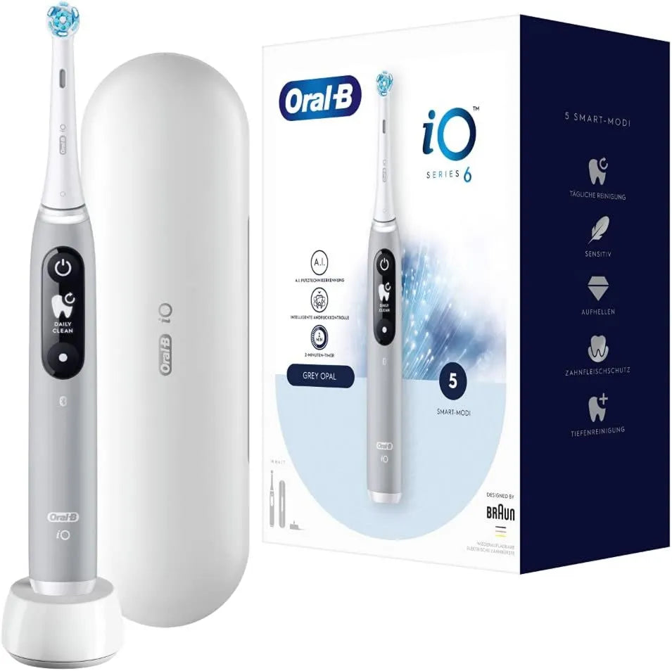 Oral-B, Szczotka, szczoteczka do zębów, 5 programów, szary