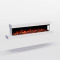 GLOW FIRE kominek elektryczny, Grzejnik elektryczny, 1800 W, zegar, aplikacja, efekt 3D, sterowanie aplikacją, 157 x