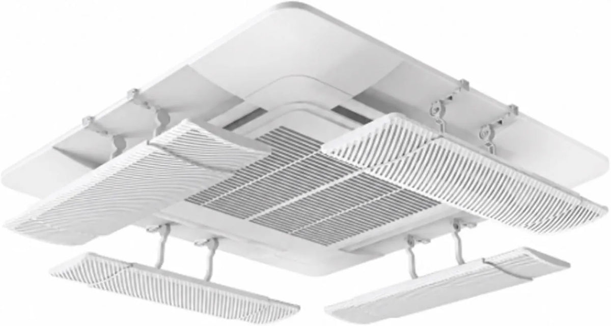 Générique, Klimatyzator 4PCS, 73 cm, Deflektor powietrza do kaset sufitowych klimatyzator, Panel regulowany 50- 73 cm